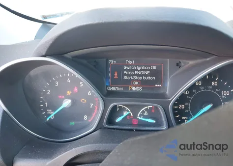 2019 Ford Escape Se из США, поврежденный, VIN 1FMCU9GD8KUA91198